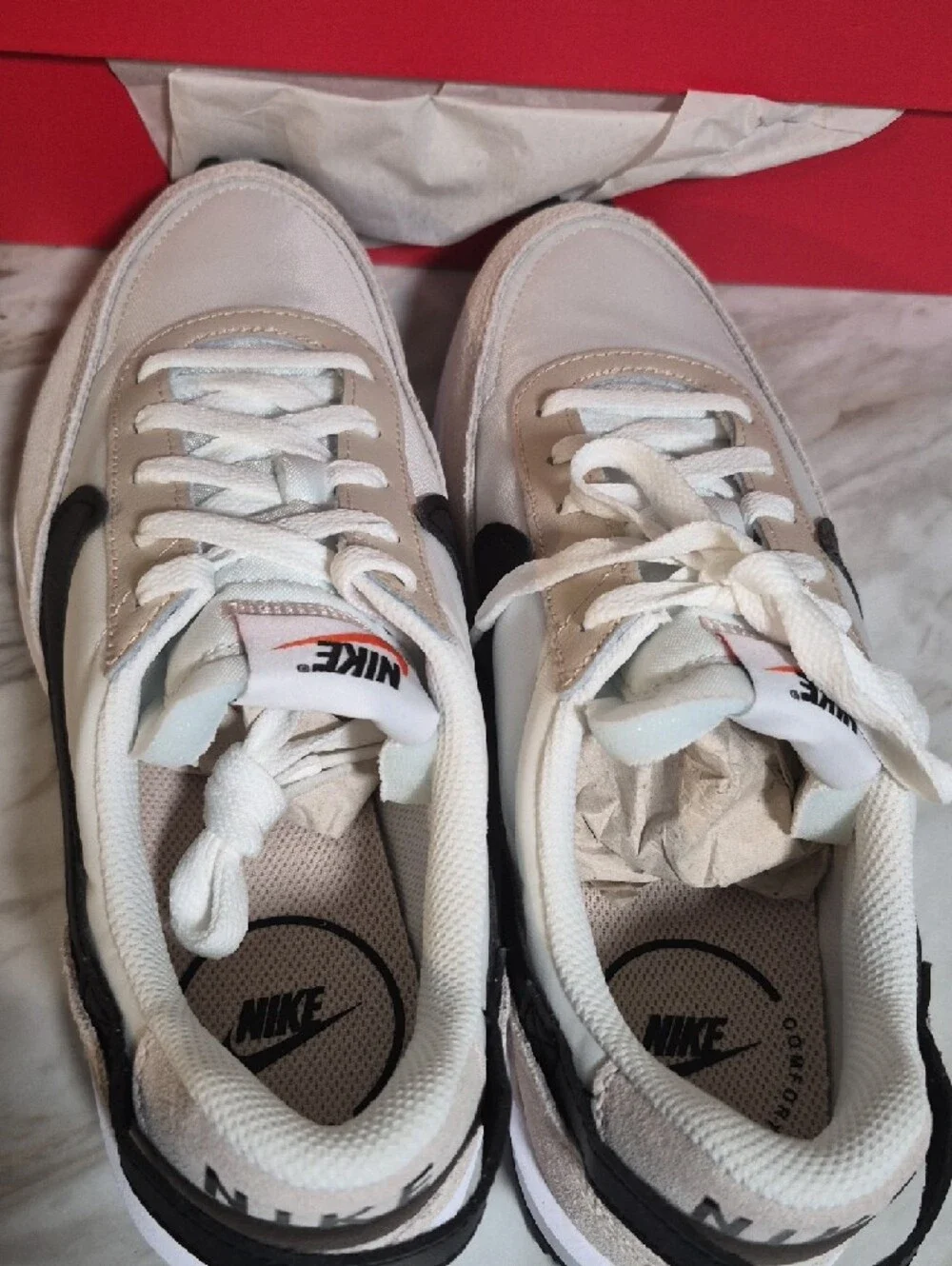 Nike White Waffle Debut Sneakers